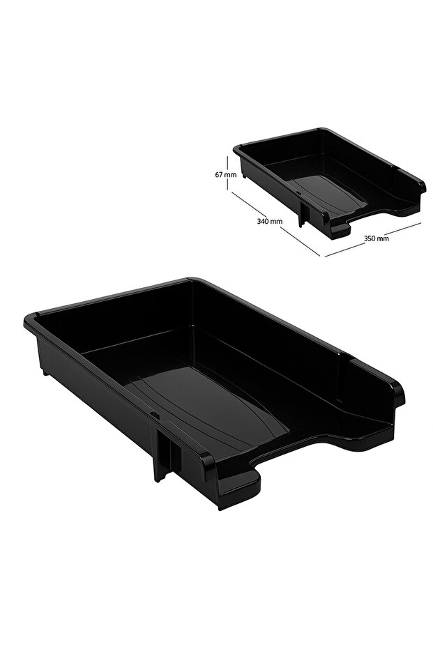 Plastik Evrak Rafı Tekli - 2