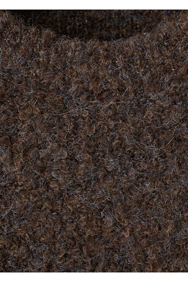 Kısa kollu buklet kazak - 7