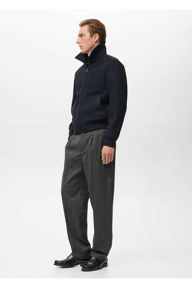 Regular kesim pensli pantolon - 5