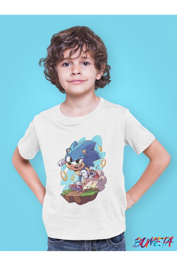 Sonic Chibi Game Kids T-Shirt T-Shirt