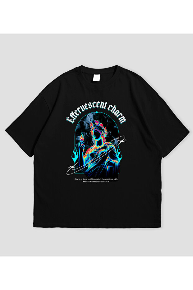 Effervescent Charm Unisex Oversize T-Shirt