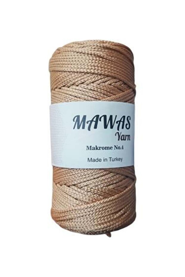 Macramé cord, 3mm Polyester chain, Turkish made, 2 spools - 1