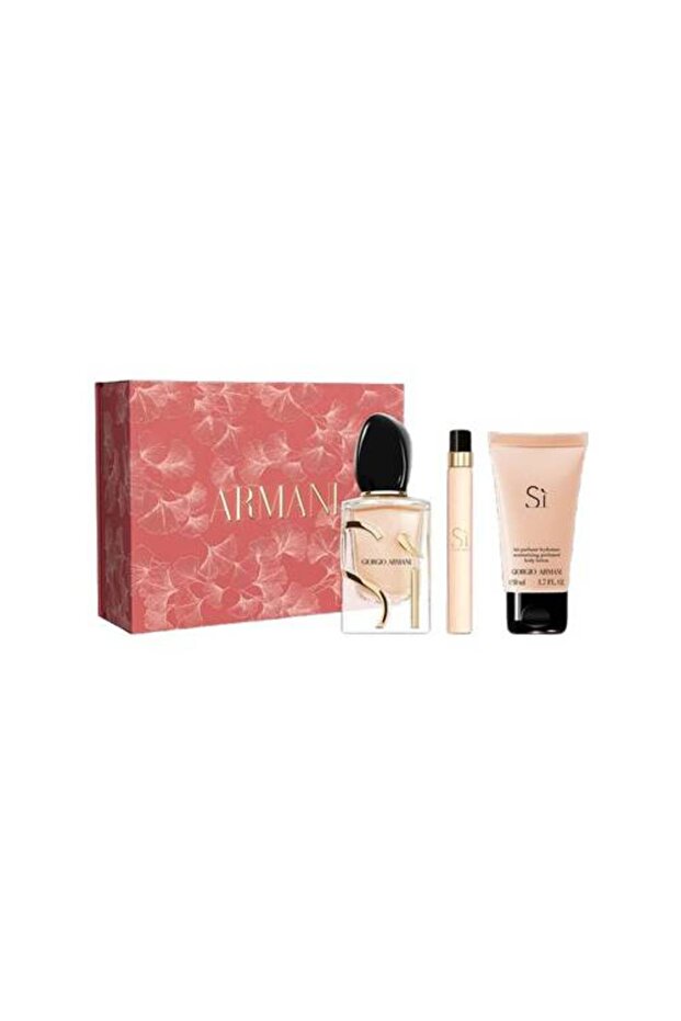 مجموعة هدية Si Eau de Parfum (50 مل + عينة 10 مل + لوشن 50 مل)