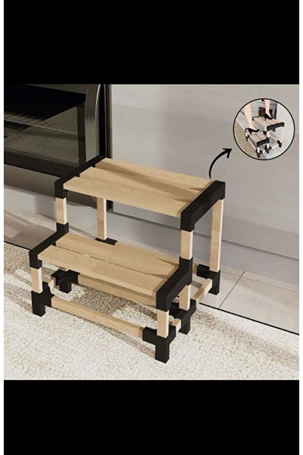 Basamaklı Ahşap Merdiven - 3