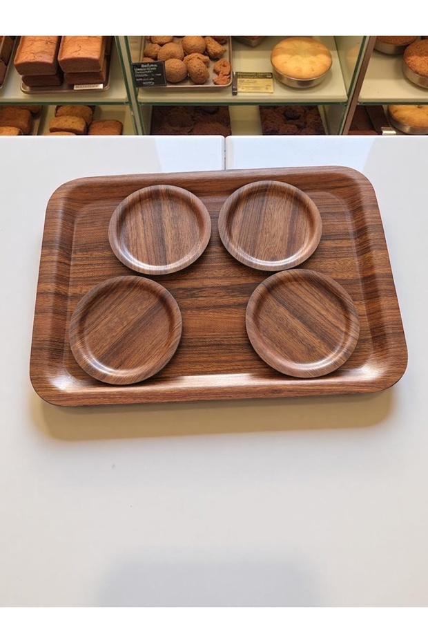 طقم صينية تقديم وتقديم الشاي - 2