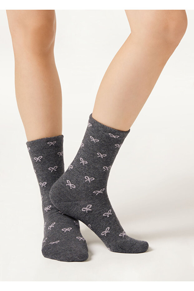 جوارب أطفال منقوشة - 1