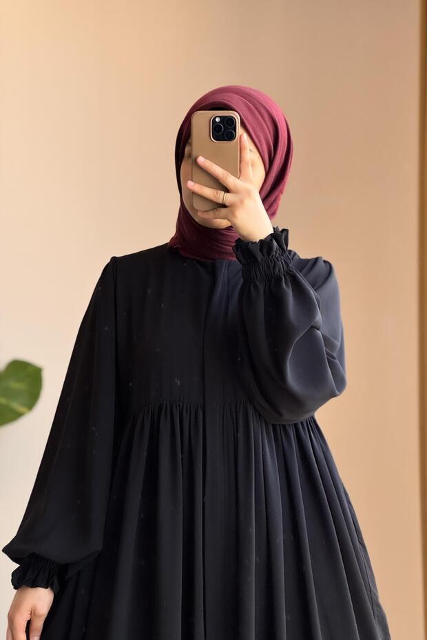 Robalı Ferace-Siyah - 5