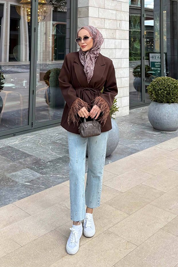 Furry Lined Jacket 32-3302 - 4