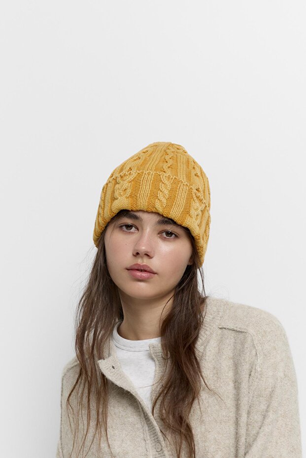 Dikişli düğmeli kazak - 5