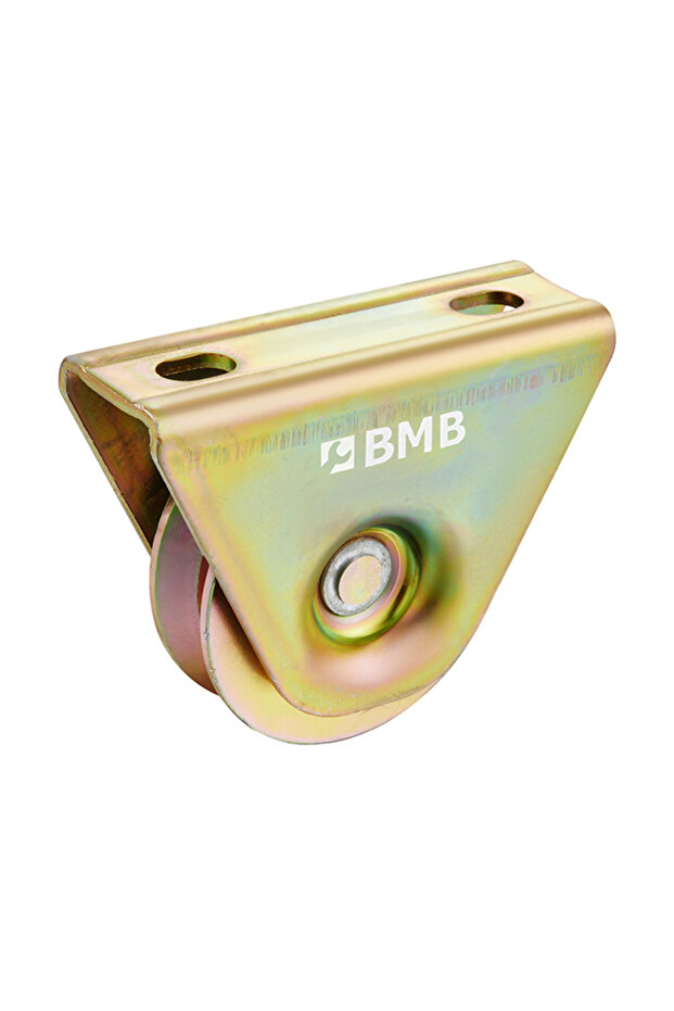 عجلة بوابة Y من BMB - 20×90 مم - بكرة بوابة منزلقة ذات أخدود Y واحد للبوابات شديدة التحمل