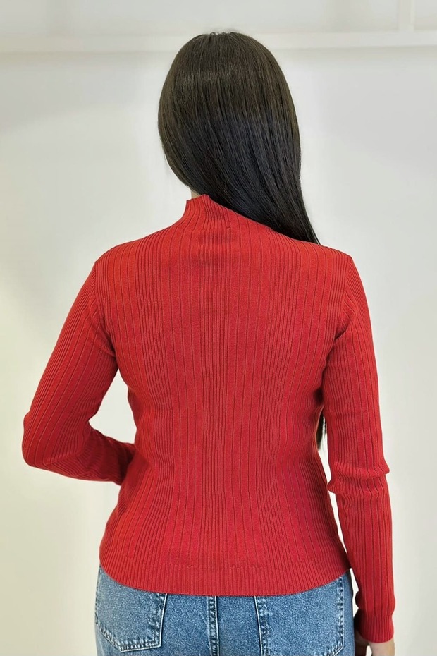 Balıkçı yaka triko kazak - 2