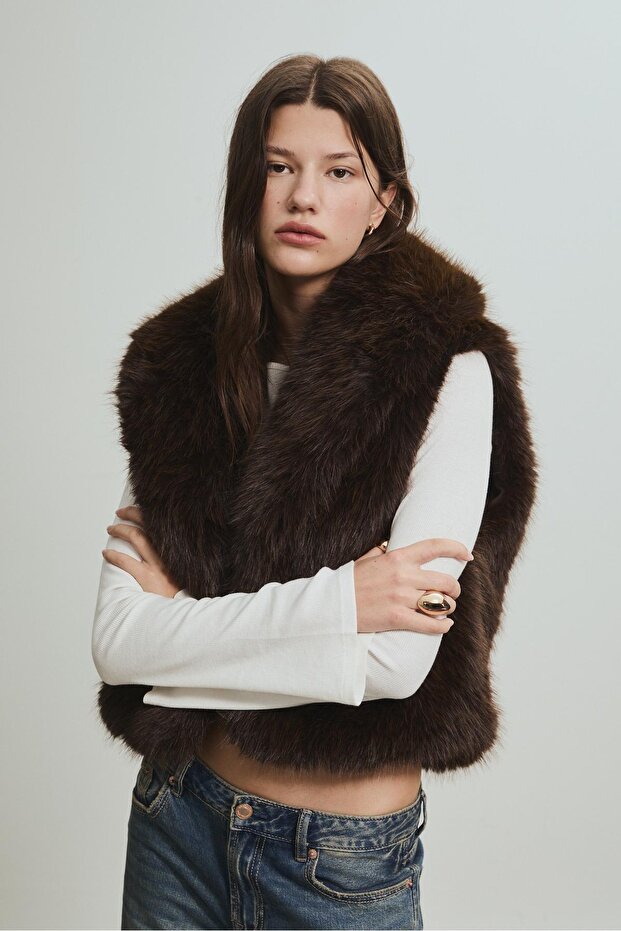 Suni kürk yelek - 2