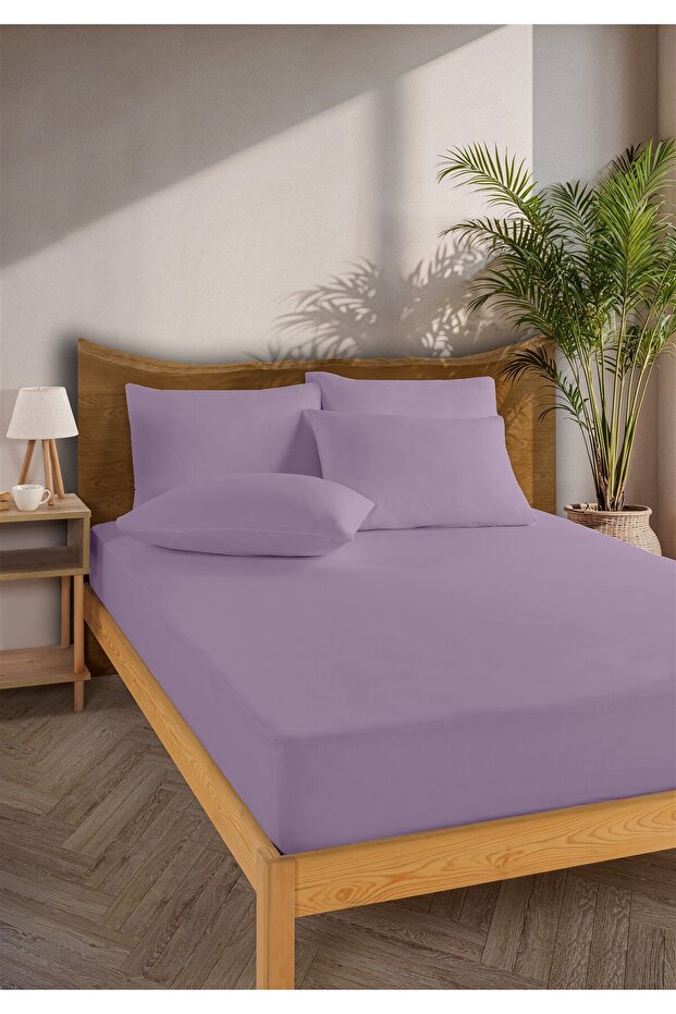 Set de cearșafuri elastice Siena Ranforce 100% bumbac - 2