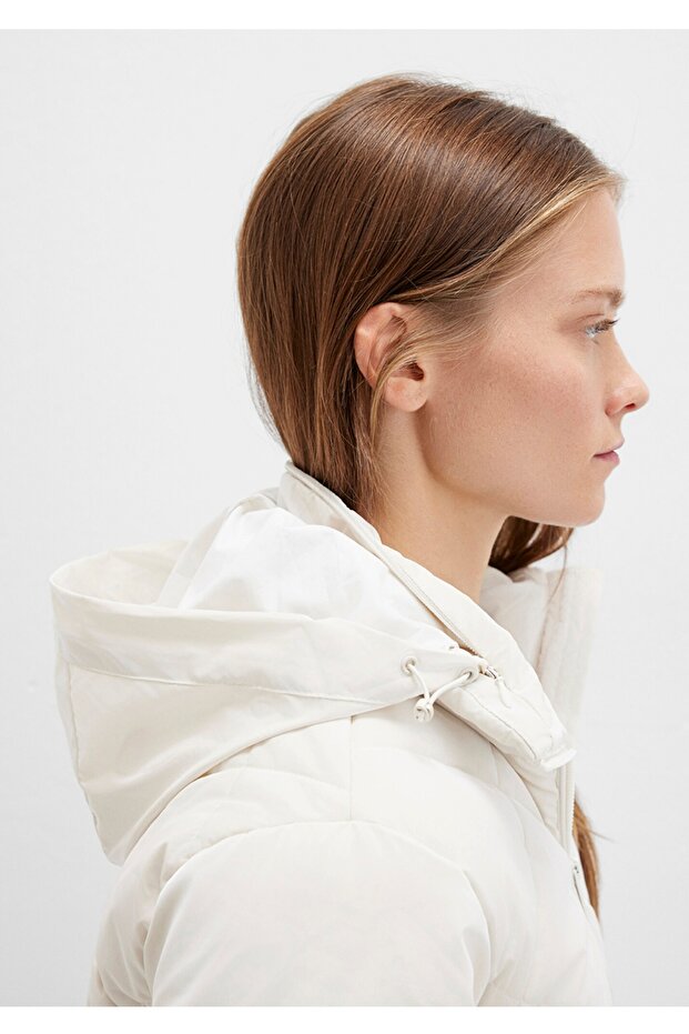 premium kapitone regular fit şişme mont - 4