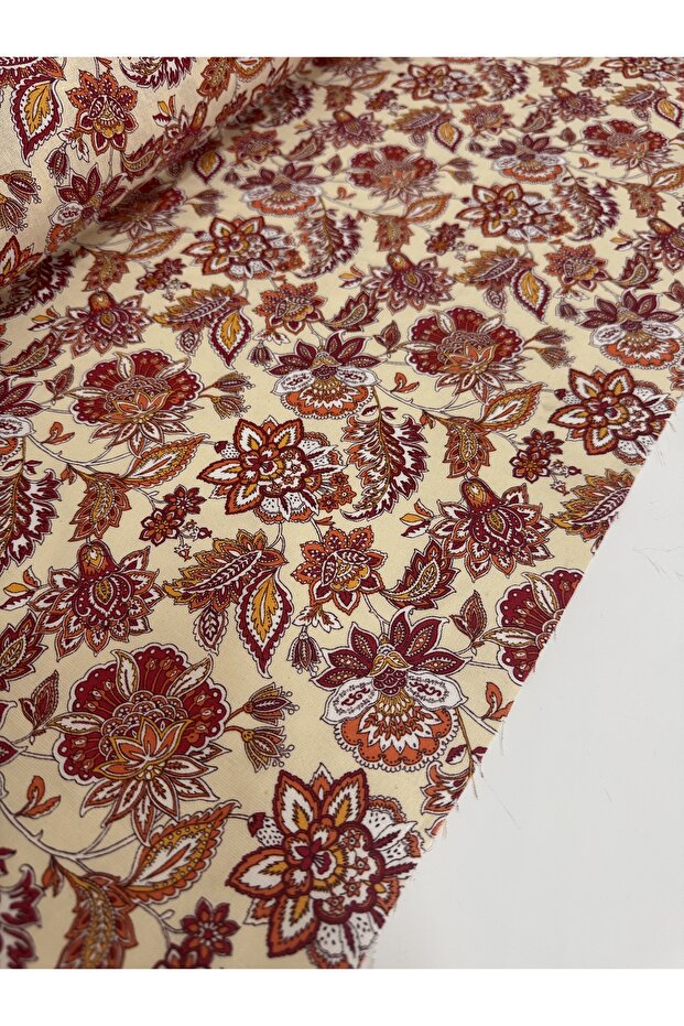 100% Cotton Patterned Poplin Fabric | Height: 160cm