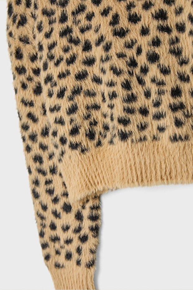 Suni kürk triko kazak - 6