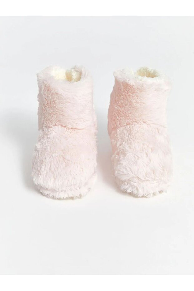 LCW STEPS Pembe Nakışlı Pelüş Kız Bebek Ev Botu - 2