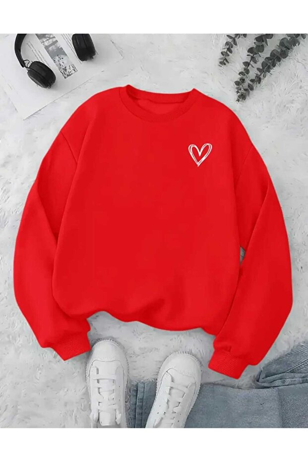 Baskılı Swetshirt. - 1