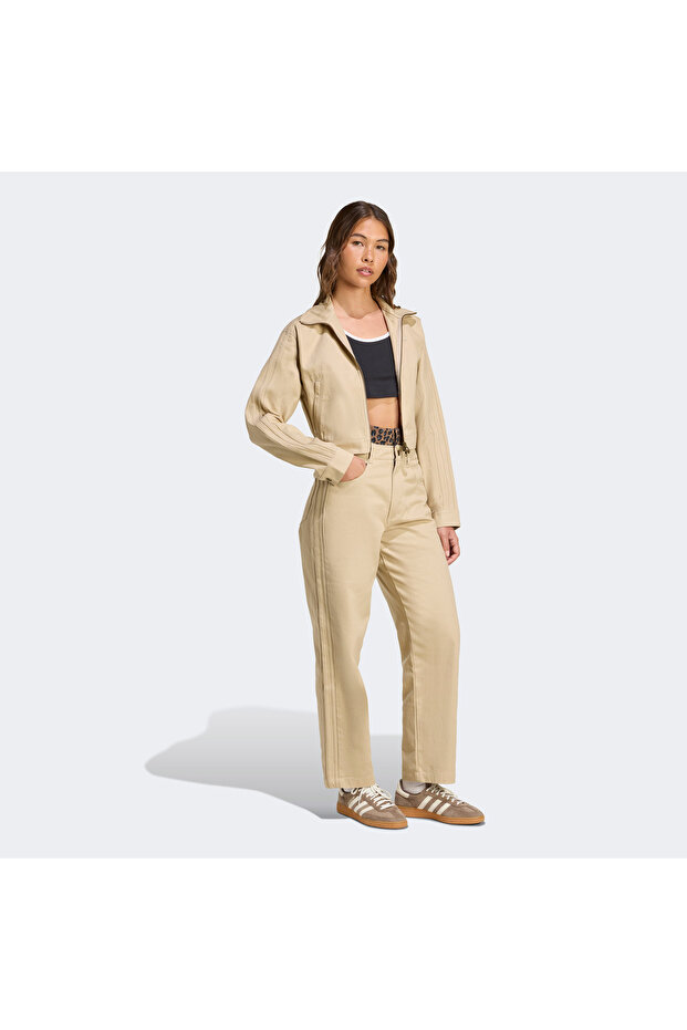 Kadın Firebird Dimi Kısa Bej Eşofman Üstü - 2