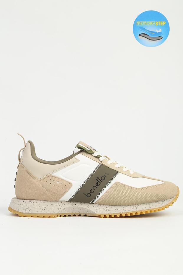Men's Beige Sports Shoes Imported Bni-12114