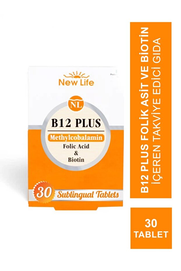 B12 Plus Methylcobalamin 30 Tablet - 1