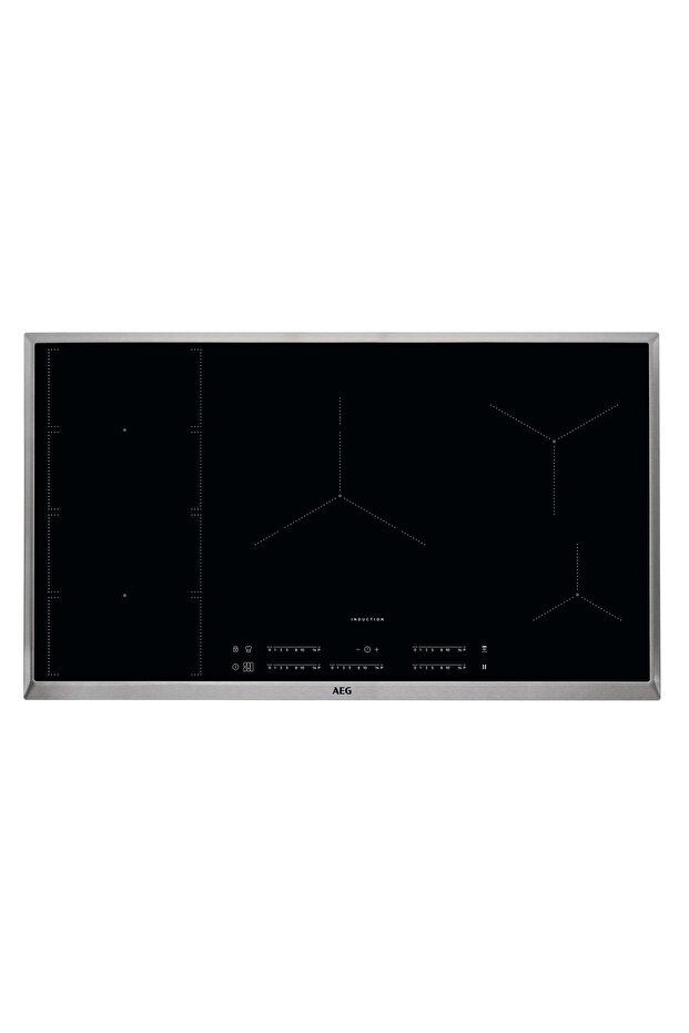 IKE95474XB Built-in Induction Hob with FlexiBridge and Hob2Hood, Black