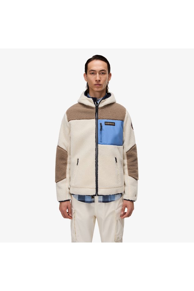 Yupik 3 Men's Cream Fleece Jacket
