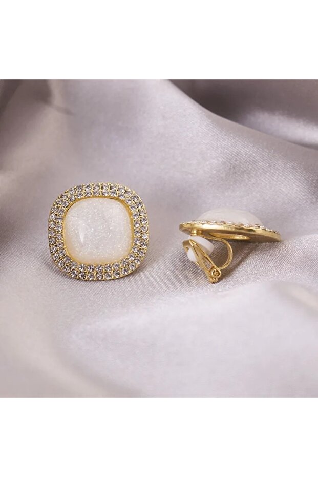 Clip Earrings 6113 - 3