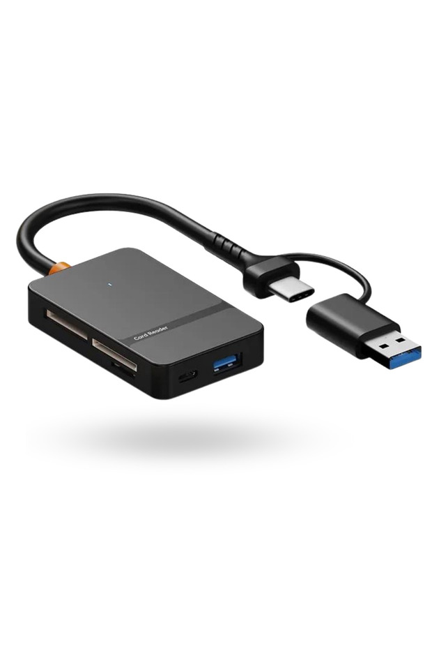 Usbc-8Hub 5Gbps Card Reader for Office Home Office Devices