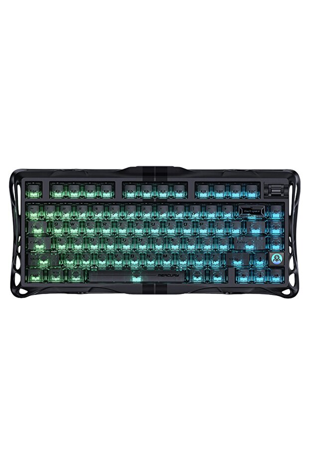 Mercury V75 HE Hall Effect Manyetik Switch Gaming Klavye, Hot-Swappable, Rapid Trigger, 80 - 1
