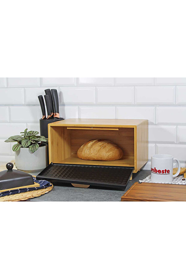 BAMBOO BREAD BOX FOR BREAD 4250 - 2