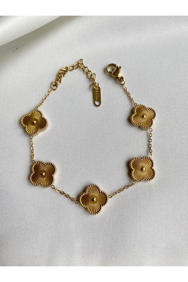 Van Cleef Model Çelik Bileklik - 2