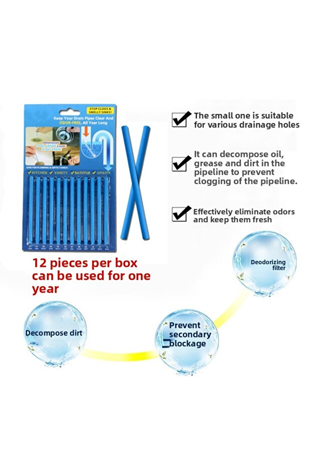 Flow Drain Sticks Pack - 5