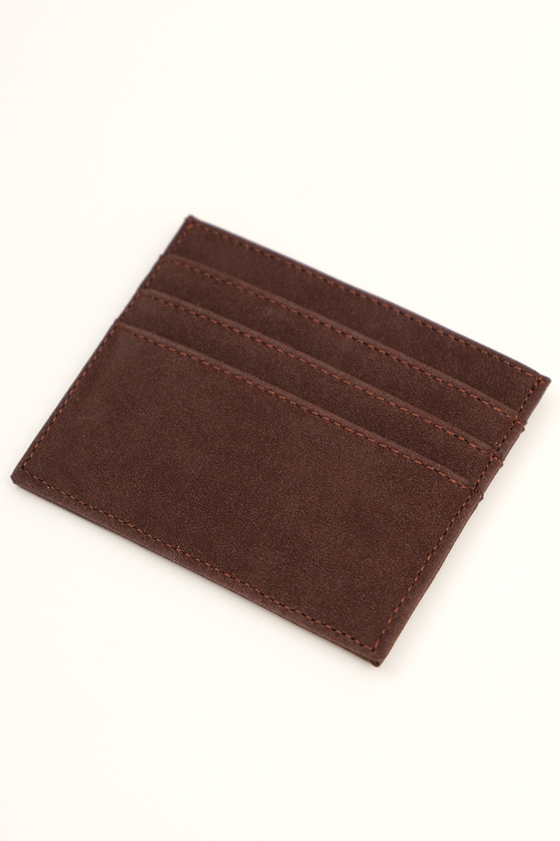 Süet Mini Kartlık Cüzdan CZDN147 - 2