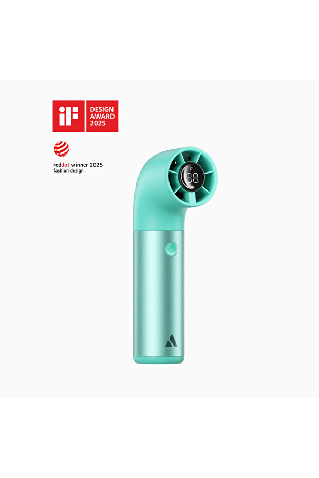 AERO ULTRA Handheld High-Speed Fan, 19000RPM, 4500mAh, Green, PH03-GRN