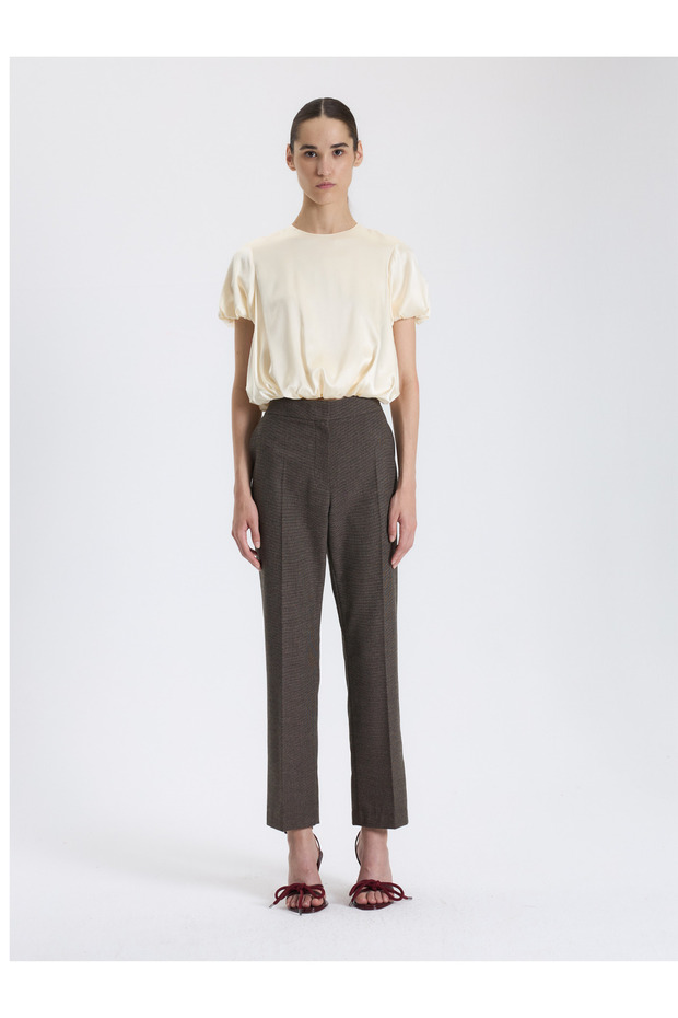 Brown Classic Pants