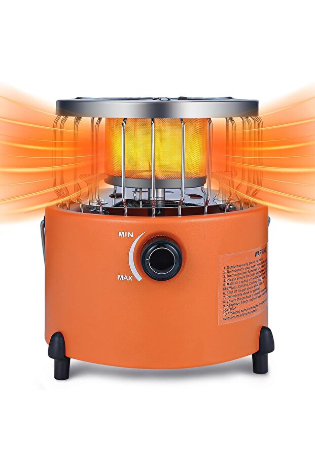 2 in 1 Gas Heater for Travel and Camping (Heating + Cooking/Heating/Preparing Hot Drinks) - 5