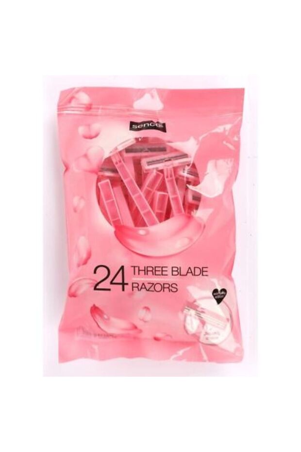24 Three Blade Razors Women edition