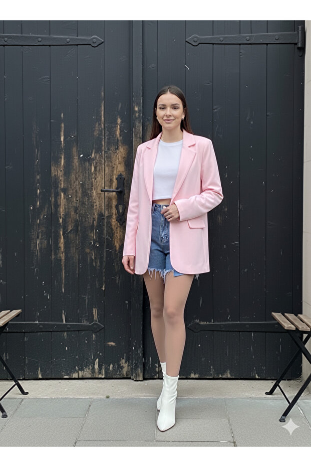 Oversize Blazer Ceket - 1
