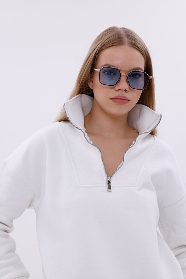 Half Zipper Sweatshirt - 3