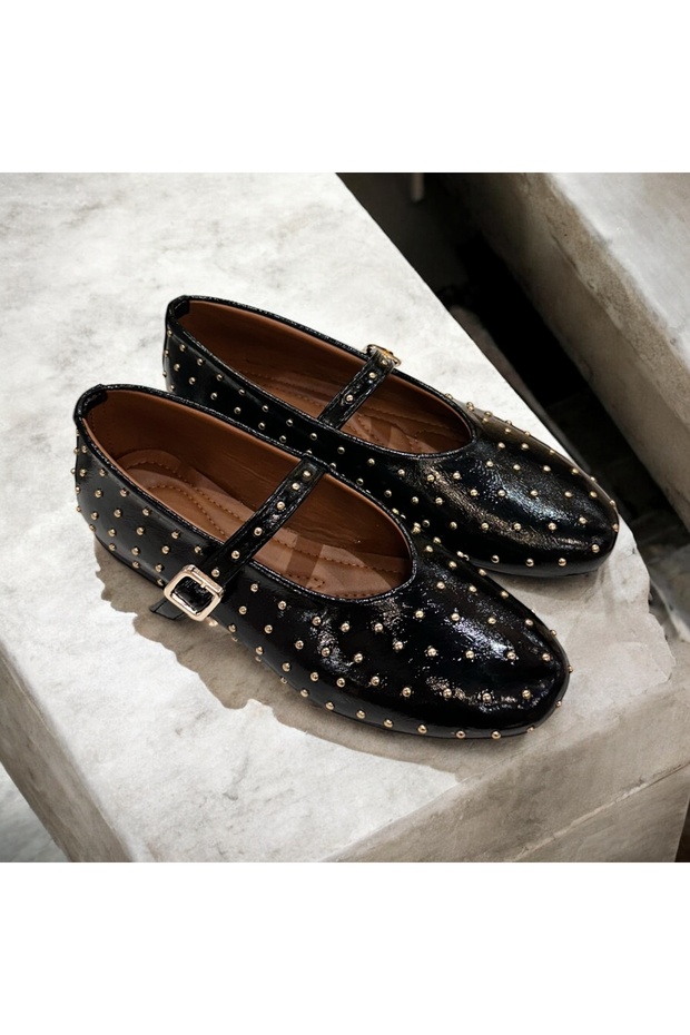 Trok Zımba Detail Ballet Flat Daily Comfortable Ballet Flat