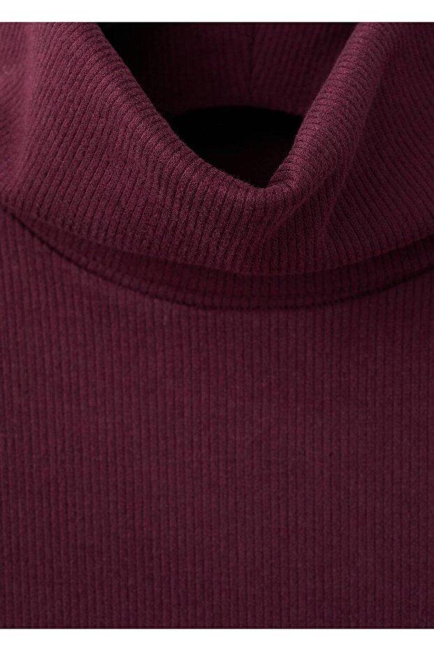 Huni yaka elbise - 7