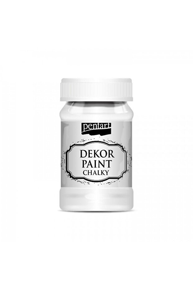 DEKOR PAINT CHALKY WHITE 100ML
