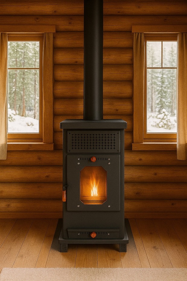 MANUEL PETEKLİ MİNİ PELET SOBA - 3