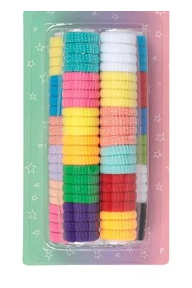 - Set 88 elastice par pentru copii multicolore - 2