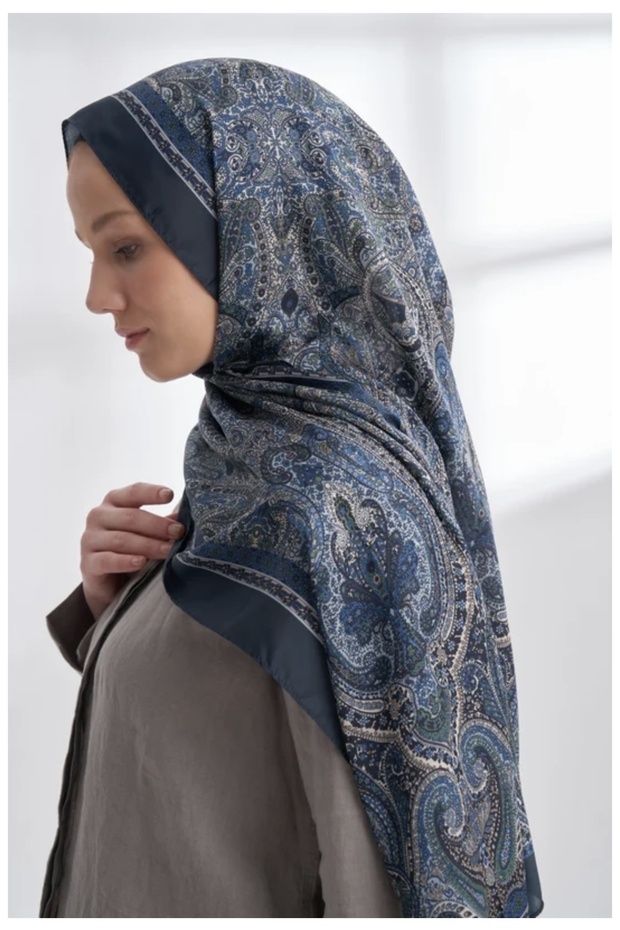 Etnik vual ipek şal - 1