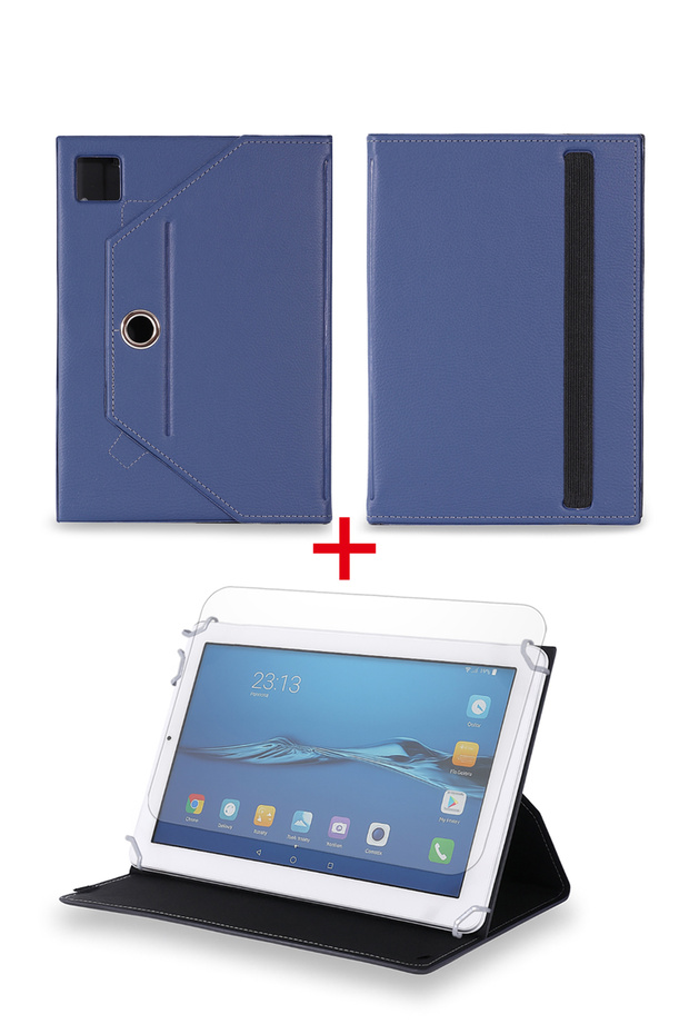 Lenovo Tab 7 Essential Tb-7304F 7" Tablet Compatible Tablet Case with Stand + Nano Screen Protector - 1