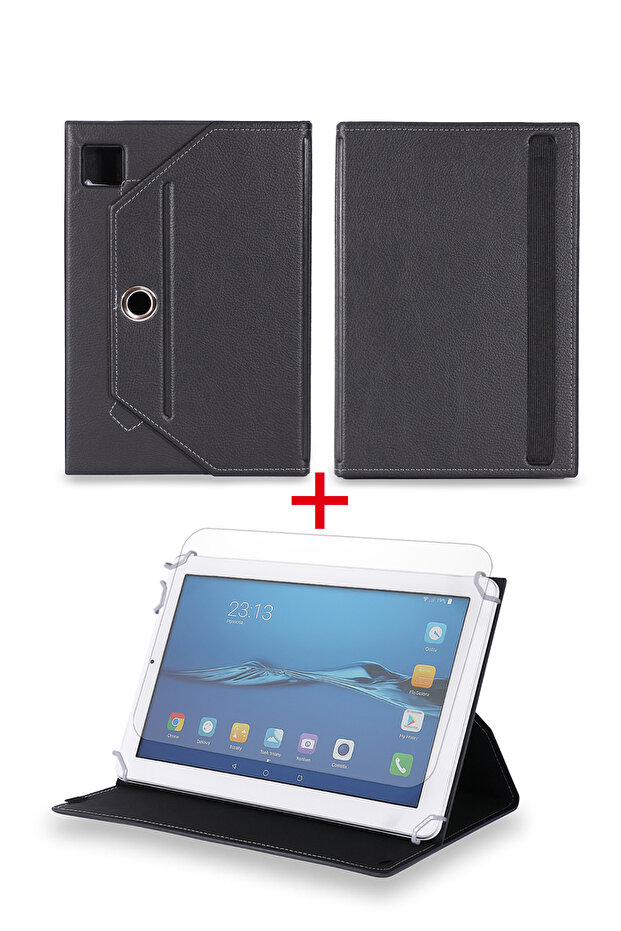 Lenovo Tab 7 Essential Tb-7304F 7" Tablet Compatible Tablet Case with Stand + Nano Screen Protector - 1