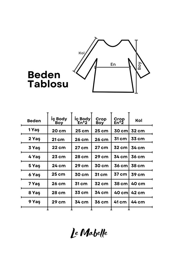 Ekru Uzun Kollu Yıldızlı Kız Çocuk Tül Crop - 3