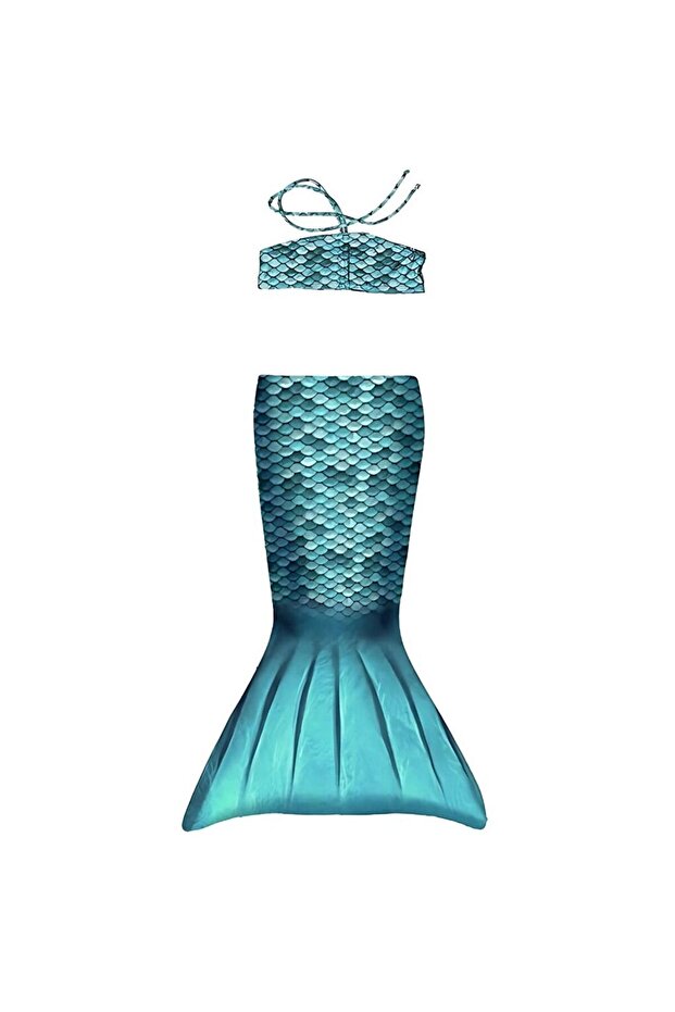 Mermaid Bikini Costume Turquoise
